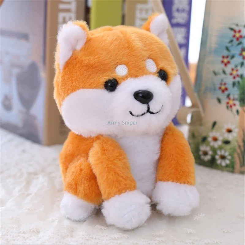 17cm Cute Speak Talking Sound Record Talking Shiba Inu Mimicry Pet Plush Toy Gifts For Kids Baby Kids Children Electronic Plush