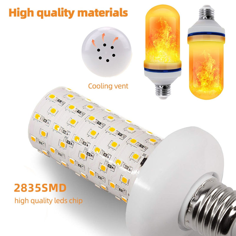 LED  Flame Bulb Fire Dynamic Flame  for Home Lighting