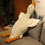 Fluffy Duck Plush Sleep Pillow Cute Animal