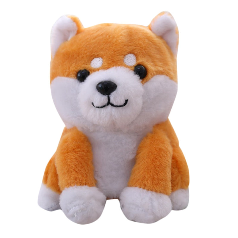 17cm Cute Speak Talking Sound Record Talking Shiba Inu Mimicry Pet Plush Toy Gifts For Kids Baby Kids Children Electronic Plush