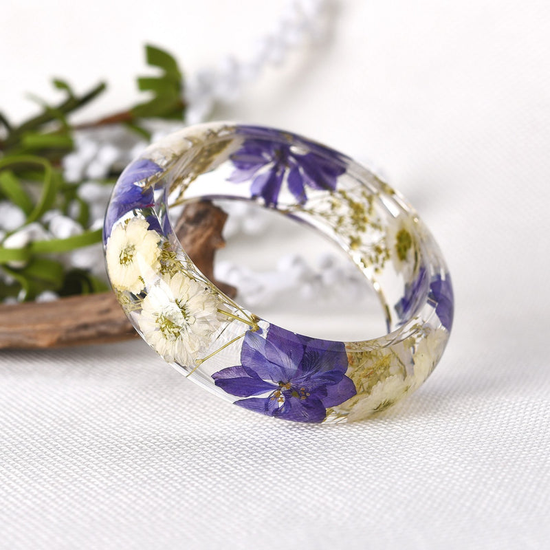 Handmade Resin Bracelet Bangle