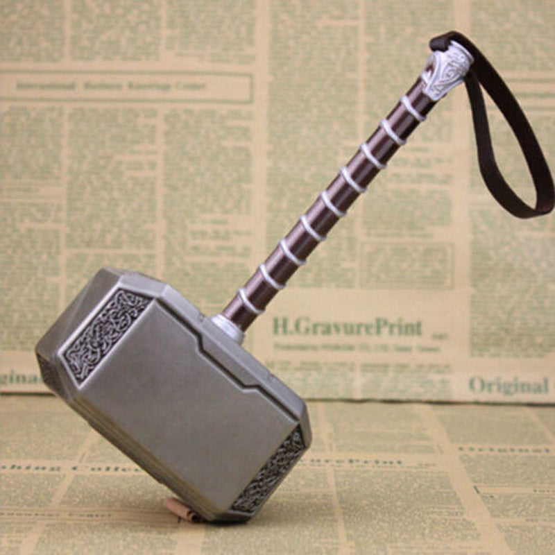 Thor Hammer 1:2 Replica New Marvel's Avengers Movie Prop Mjolnir Model Cosplay