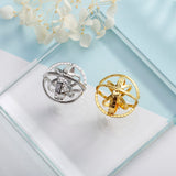 ASTRONOMICAL RING SPHERE BALL RING