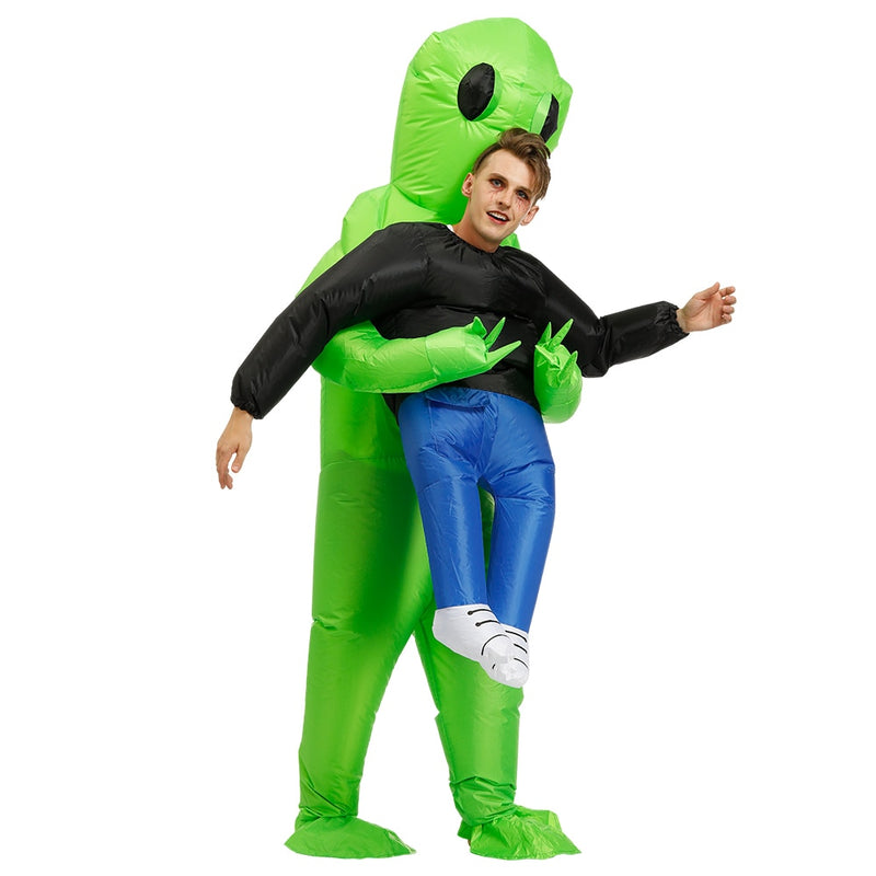 Green Alien Inflatable costume