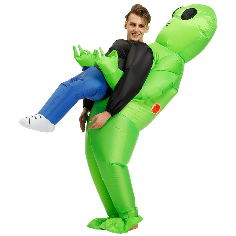 Green Alien Inflatable costume