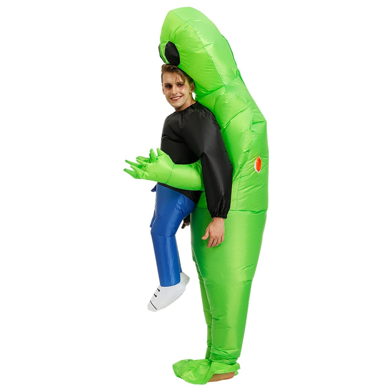 Green Alien Inflatable costume