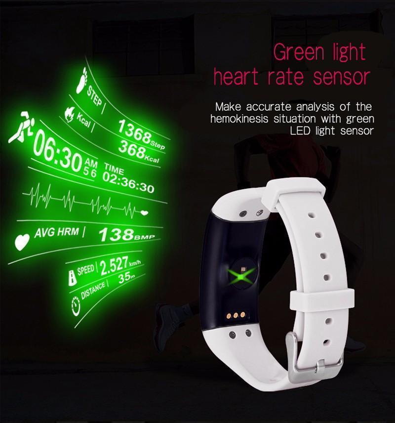 Stylish Waterproof Heart Rate Monitor Wristband