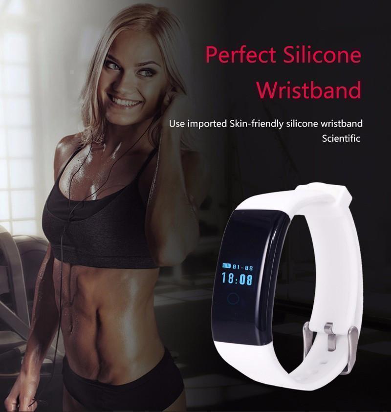 Stylish Waterproof Heart Rate Monitor Wristband