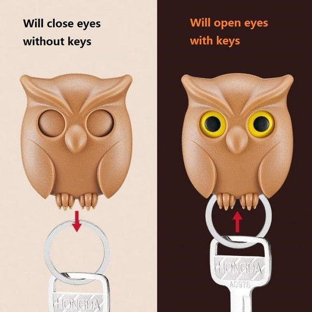 Night Owl Magnetic Wall Key Holder