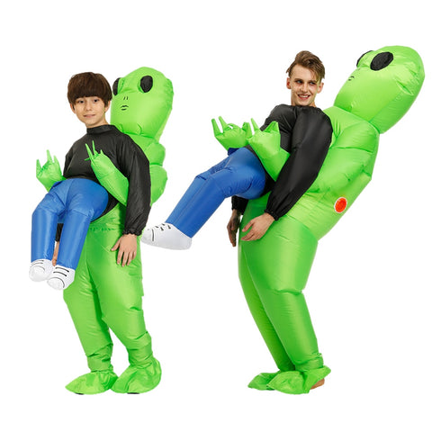 Green Alien Inflatable costume