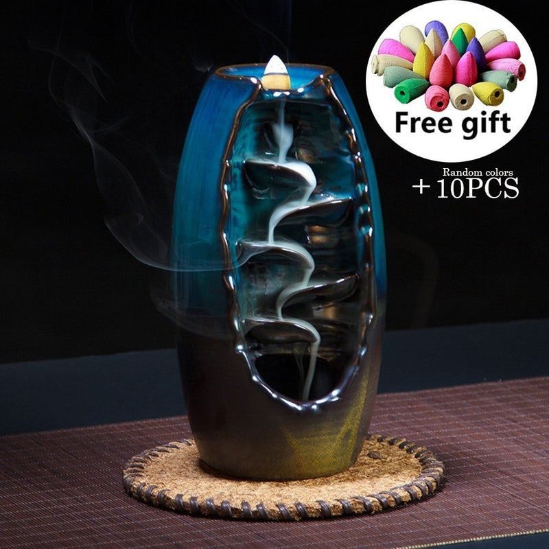 Waterfall Smoke Incense Burner