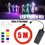 Waterproof LED Stick Figure Costume