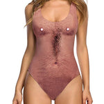 3D Fake Funny Women Swimwear