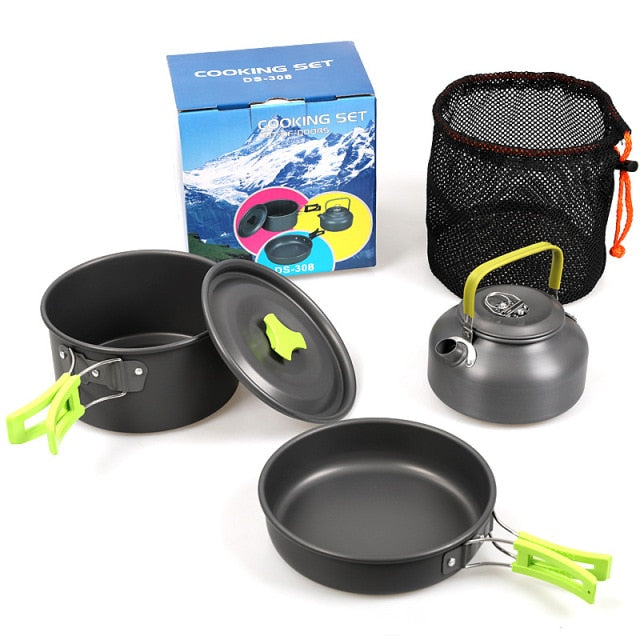 Outdoor Camping Portable Cooking Set