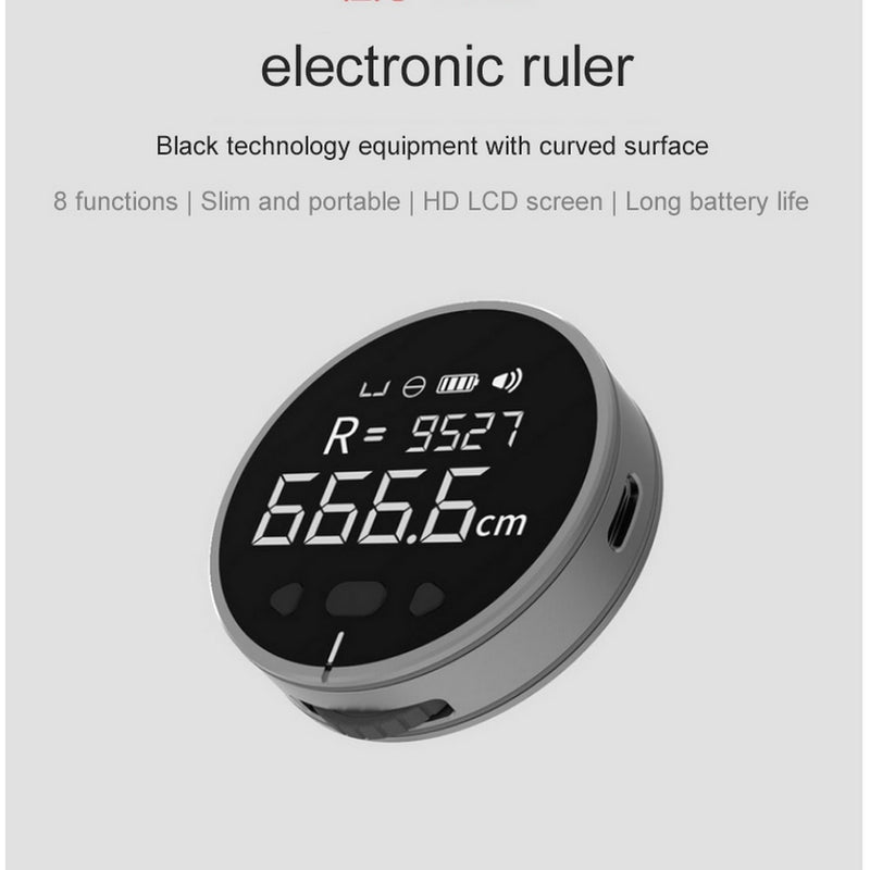 Electronic Ruler Curved Surface Measuring Ruler HD LCD