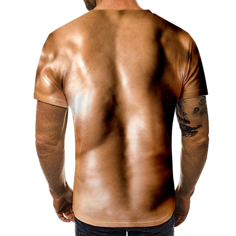 Body Building Muscle Tattoo T-shirt