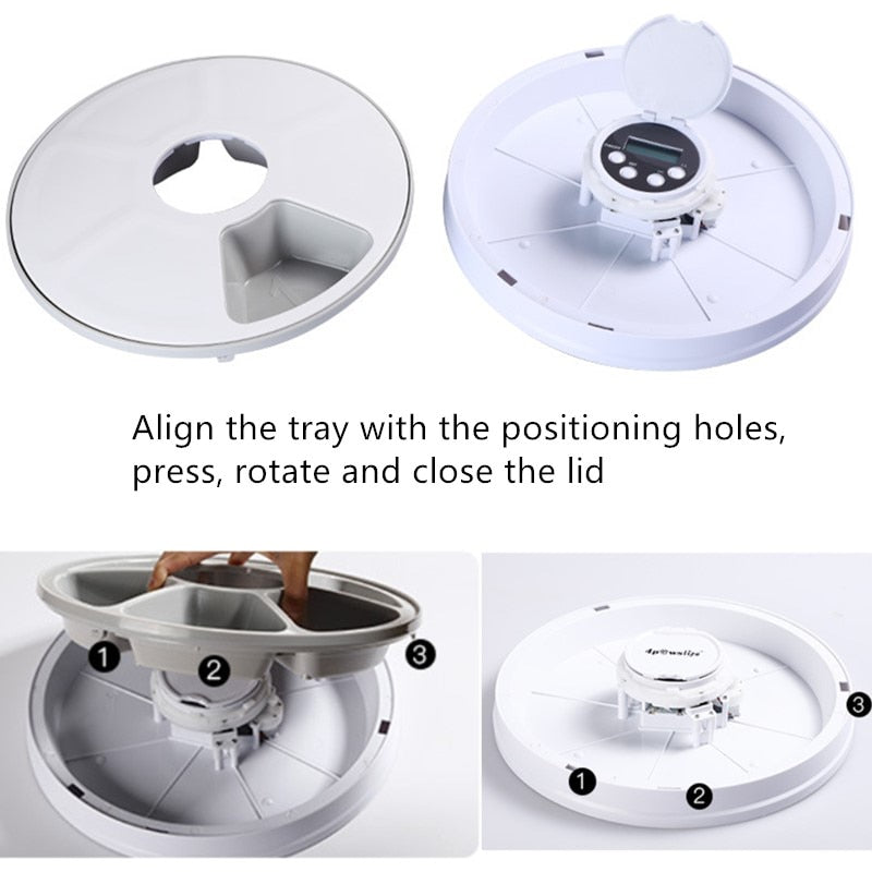 Automatic Pet Feeder Dry Food Dispenser