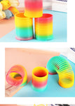 Rainbow Spring Coil Circle Toys