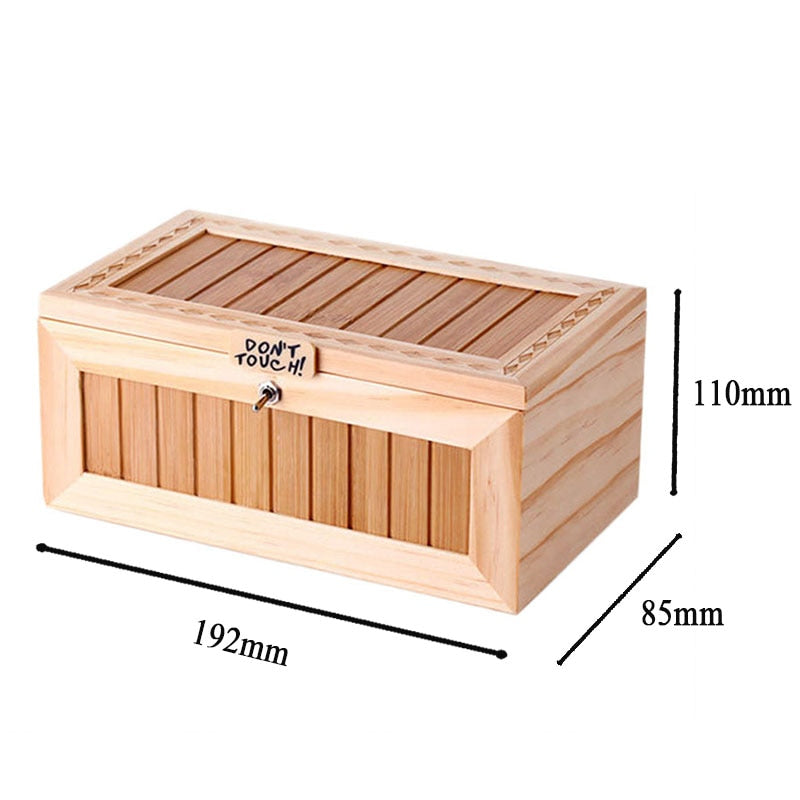 Wooden Electronic Useless Box