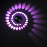 Amazing Spiral Decorating Wall Lamp