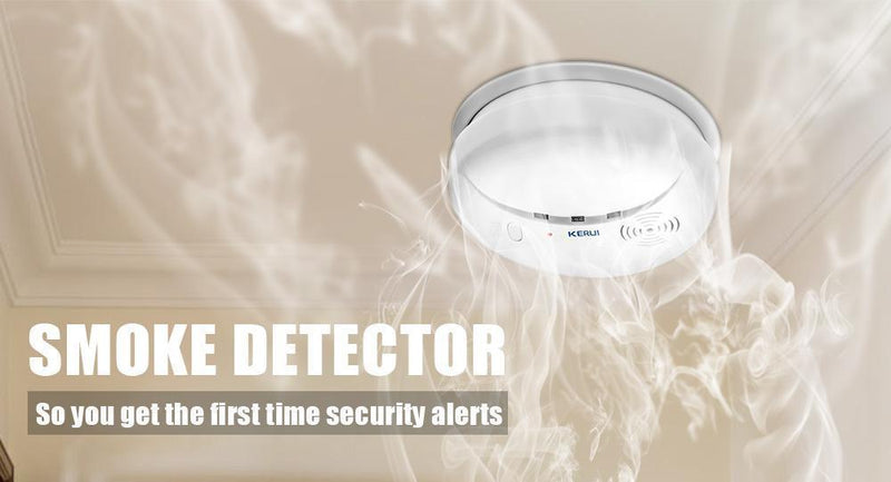 Wireless Fire Smoke Detector