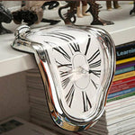 Surrealist Salvador Dali Style Wall Clock