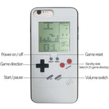 Gameboy Tetris Phone Cases for iPhone