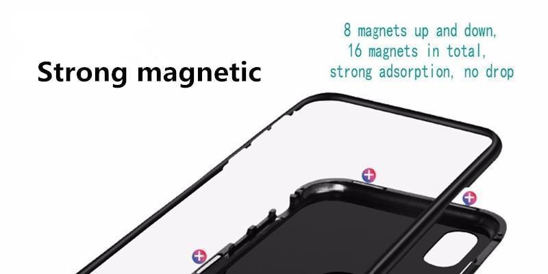 Magneto phone Case For Samsung S7 Edge S8 S9