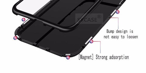 Magneto phone Case For Samsung S7 Edge S8 S9