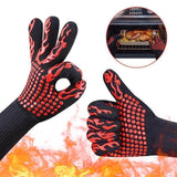 932℉(500℃) Extreme Heat Resistant BBQ Fireproof Gloves