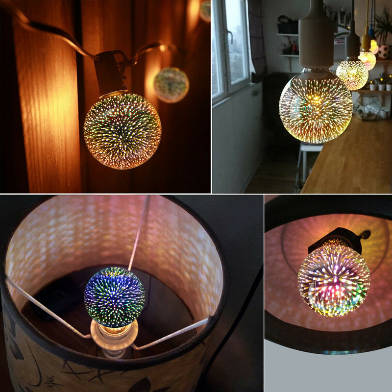 3D Firework LED Light Night Lamp