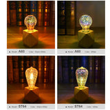 3D Firework LED Light Night Lamp