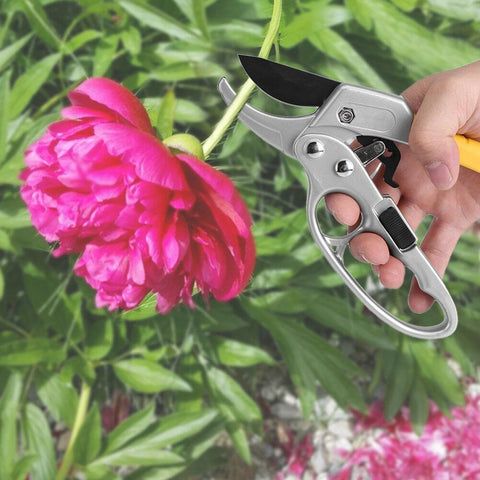 Carbon Steel Plant Pruning Scissors Garden Cutter Flower Shears Hand Pruner Tool