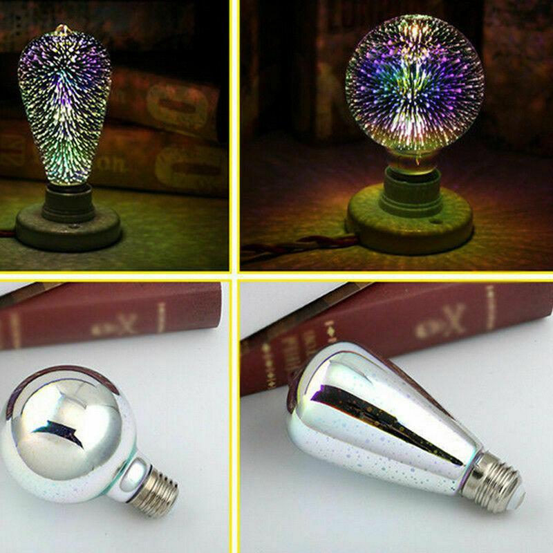 LED Firework 3D light  E27