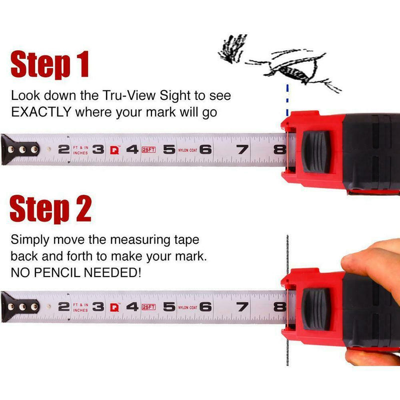 Self Marking Tape Measure