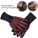 932℉(500℃) Extreme Heat Resistant BBQ Fireproof Gloves