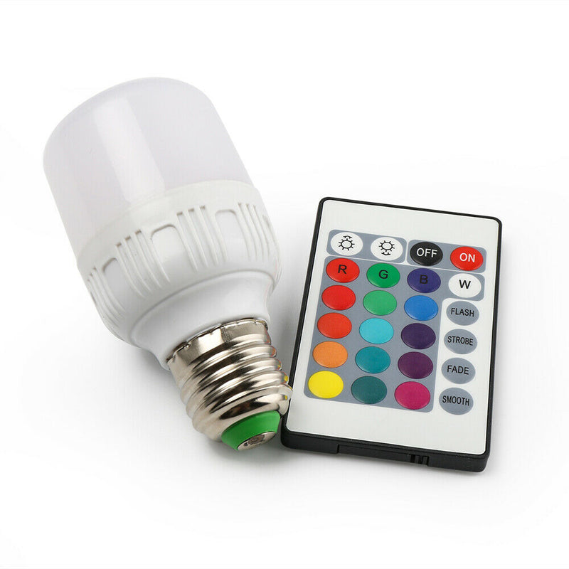 E27 LED Light Bulb Lamp 5W RGB