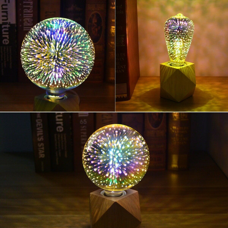 3D Firework LED Light Night Lamp