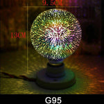 LED Firework 3D light  E27
