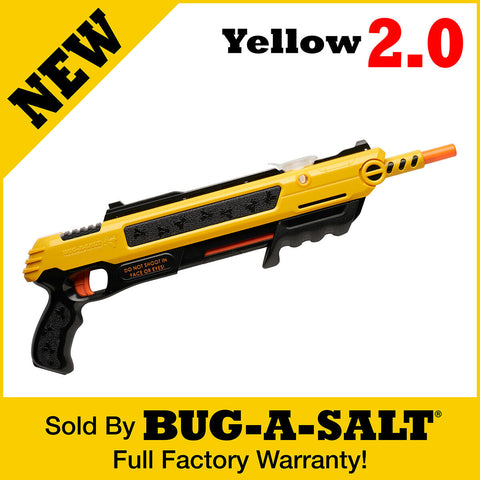 NEW Authentic BUG-A-SALT Yellow 2.0 GUN