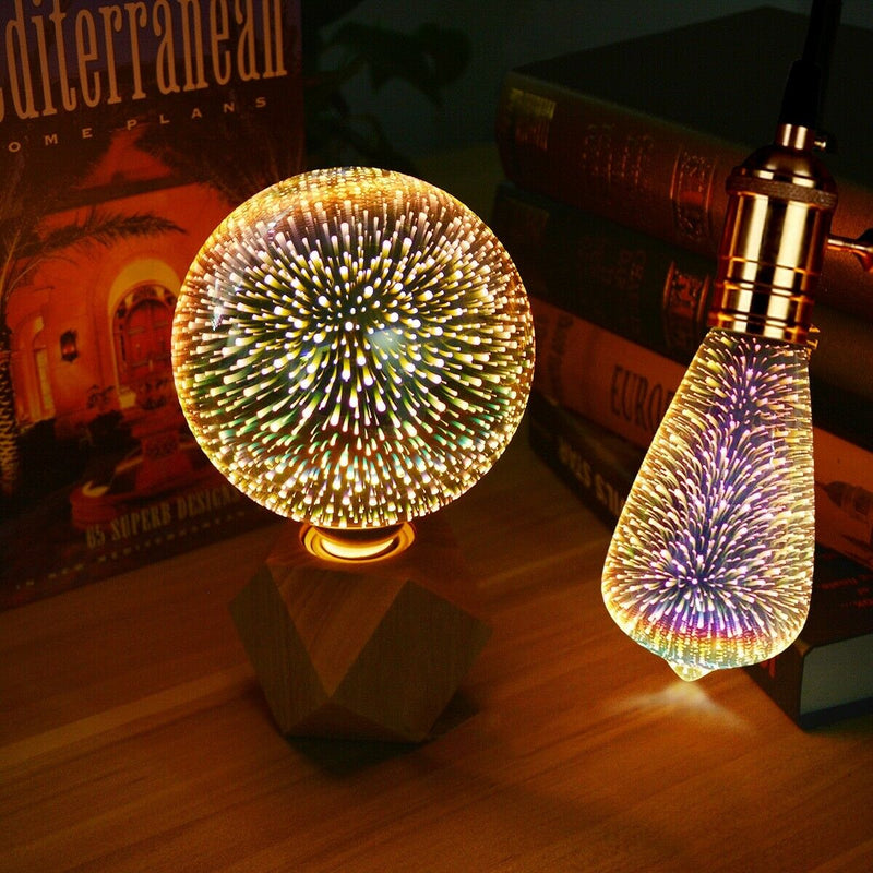 3D Firework LED Light Night Lamp