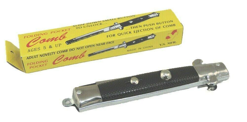 Switchblade Comb Hair Travel Pocket Switch Blade