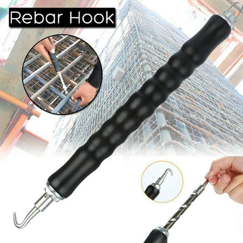Rebar Hook Tie Wire Twister Automatic Concrete Metal Twisting Fence Tools 300mm