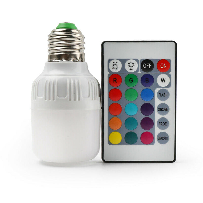 E27 LED Light Bulb Lamp 5W RGB