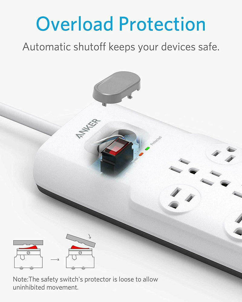 Anker 12 Outlets & 3 USB Ports