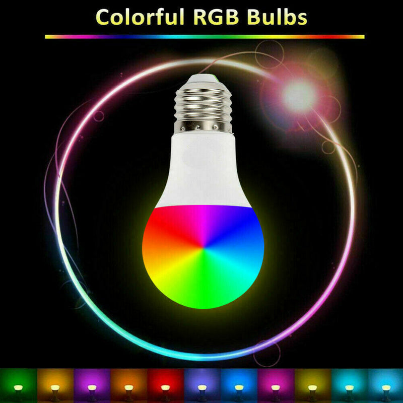 E27 LED Light Bulb Lamp 5W RGB