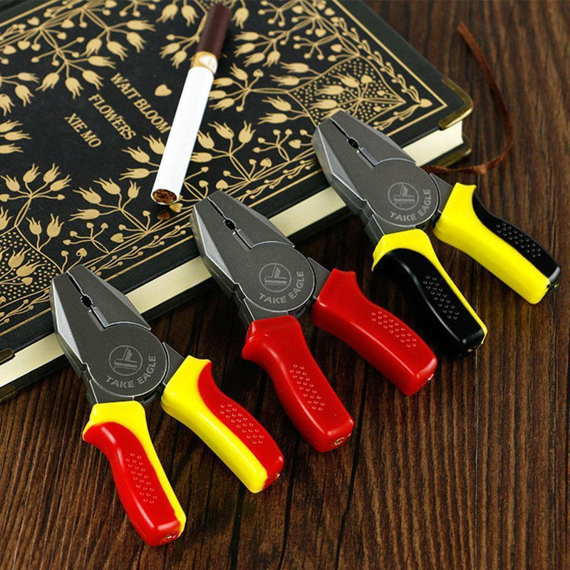 Pincer Pliers Windproof Gas Lighter