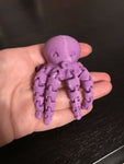3-D Printed Cute Mini Octopus