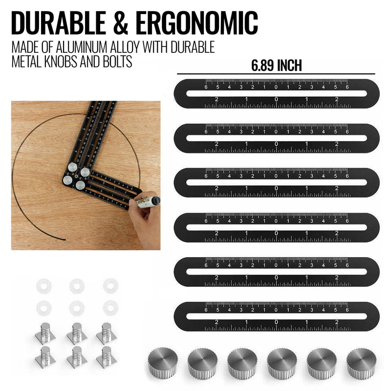 FlexiFold Ruler: Measure with Precision and Ease