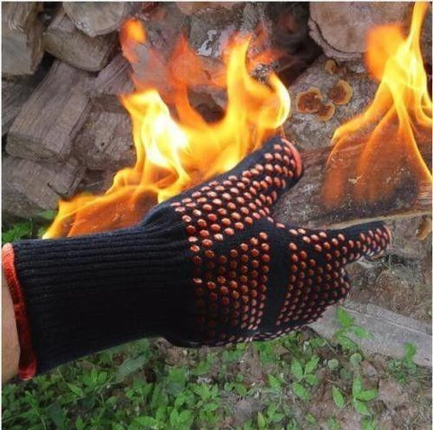 932℉(500℃) Extreme Heat Resistant BBQ Fireproof Gloves